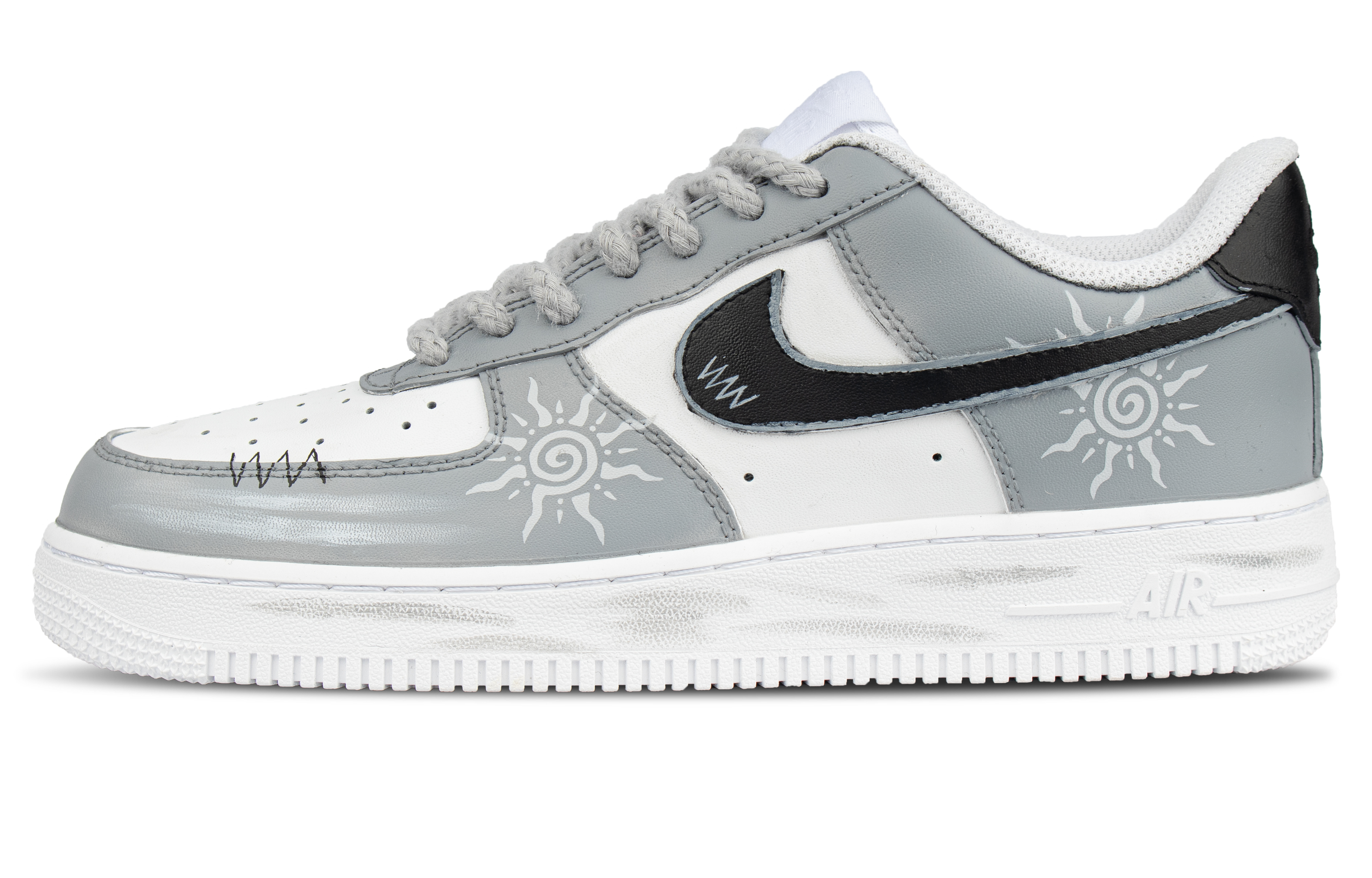 

Nike Кроссовки для скейтбординга Air Force 1 Abrasion Resistant Mid top Unisex White