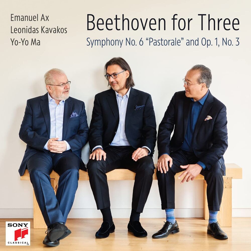 

Диск CD Beethoven For Three: Symphony No. 6 & Op. 1, No. 3 - Ludwig van Beethoven, Emanuel Ax, Leonidas Kavakos, Yo-Yo Ma