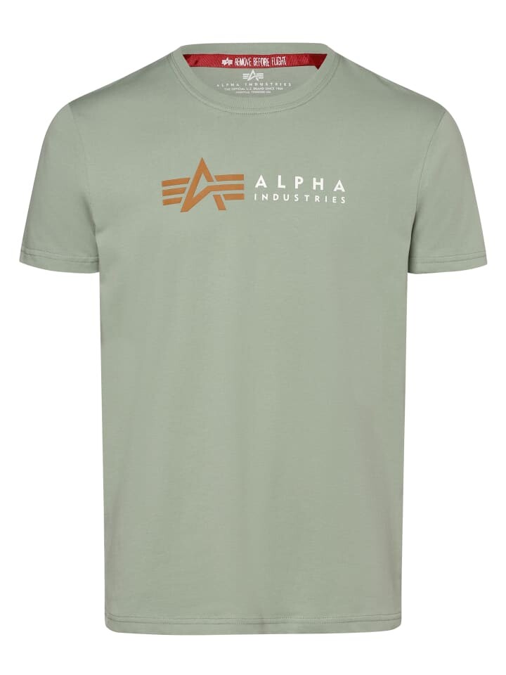 

Футболка Alpha Industries, цвет lind