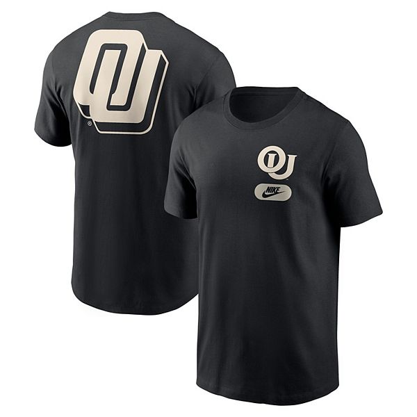 

Мужская черная футболка Oklahoma Sooners Nike