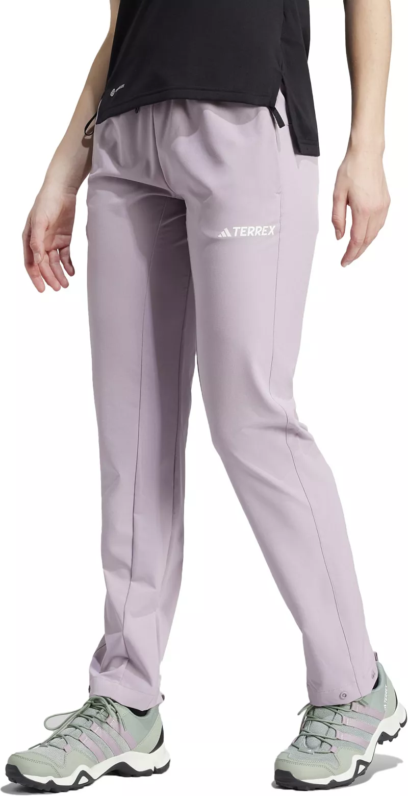 

Женские походные брюки Adidas Terrex Liteflex, цвет Preloved Fig