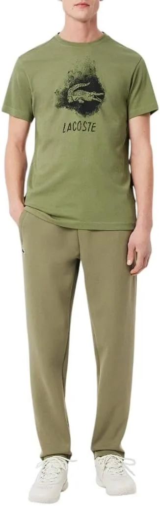 Мужские дышащие спортивные штаны Lacoste, хаки