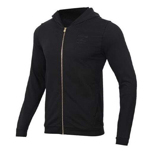 

Куртка adidas Solid Color Casual Hooded Jacket Black, черный