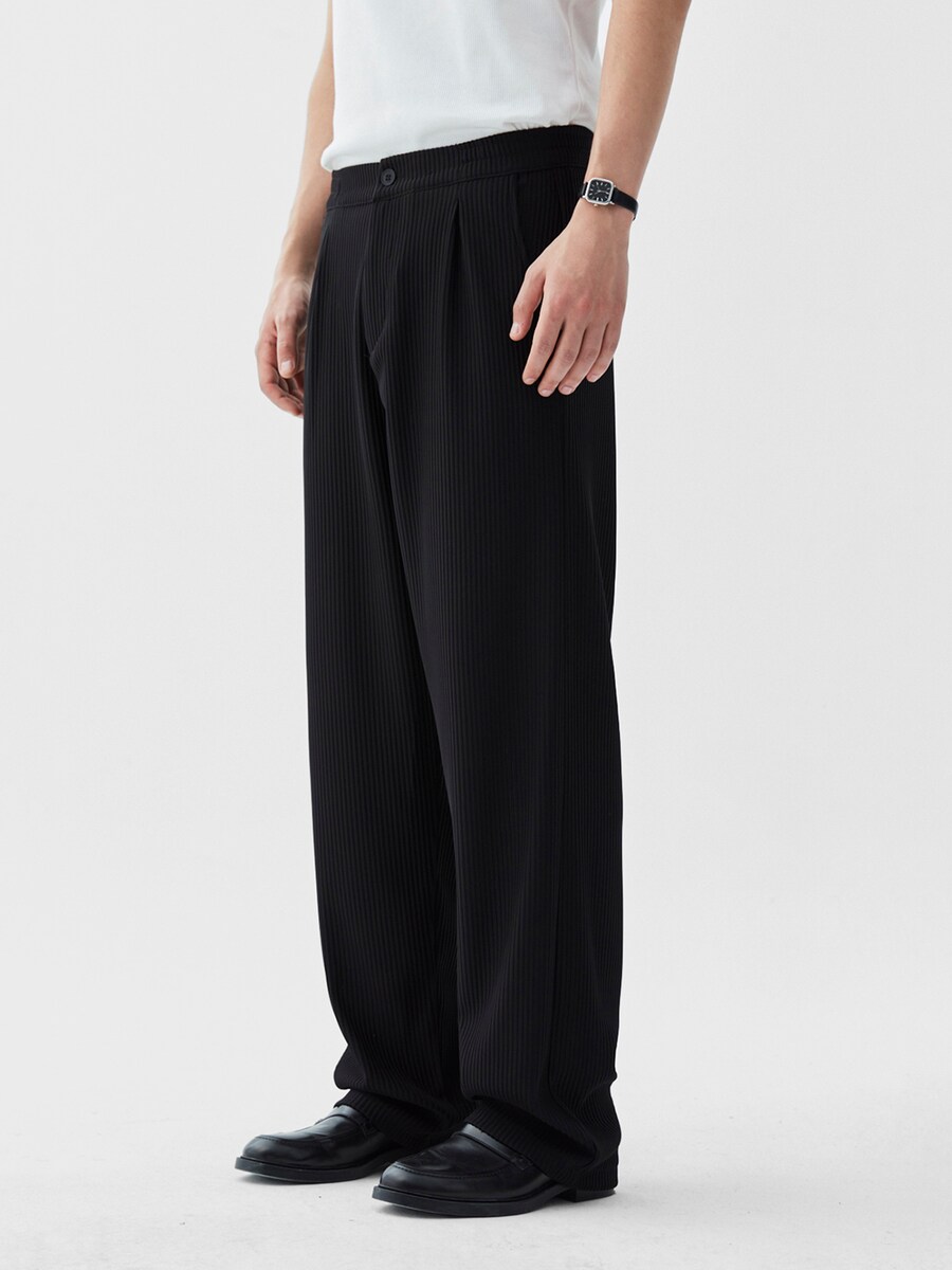 

Тканевые брюки VAMOS CLO Loose fit Pants Tampa, черный