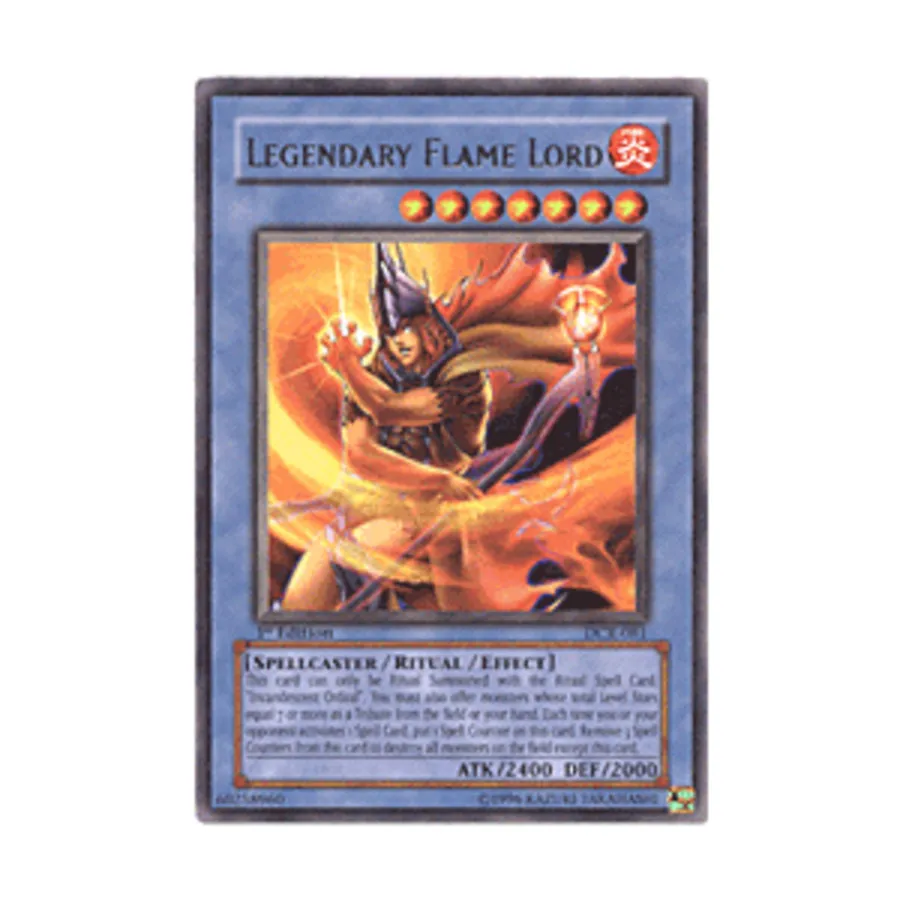 

CCG Легендарный Лорд Пламени (Редкий), Yu-Gi-Oh - Dark Crisis - Singles