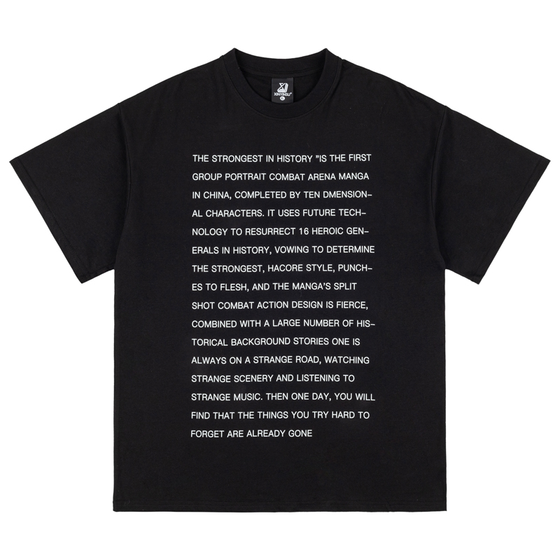 

Футболка, летняя, унисекс XINYINSU, Black, Minimalist