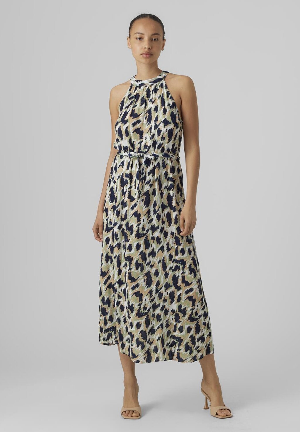

Платье макси Vmjenny Halter Dress Vero Moda, темно-синее