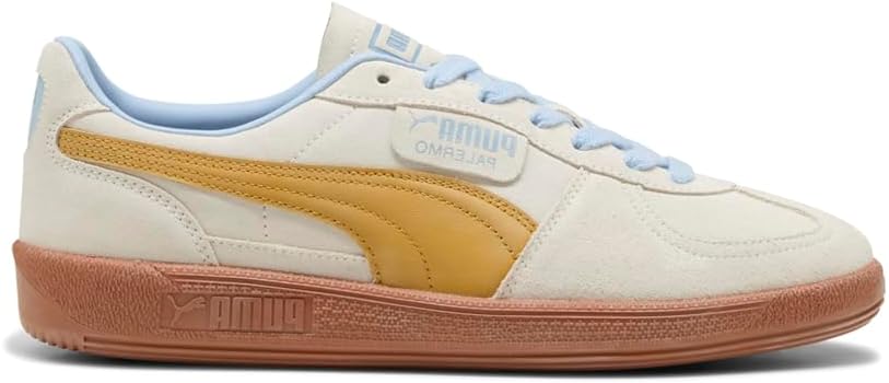 

Мужские кроссовки PUMA Palermo на шнуровке для повседневной носки - белые