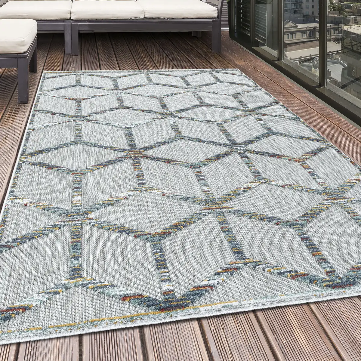 

Ковер Ayyildiz Carpets "BAHAMA 5151,AYYILDIZ CARPETS,BAHA" с плоским ворсом 140х200 см, цвет multi