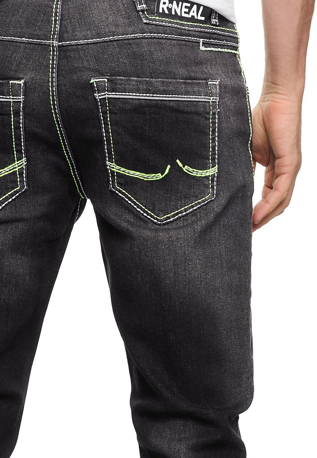 

Джинсы прямого кроя TOYAMA Rusty Neal, черный