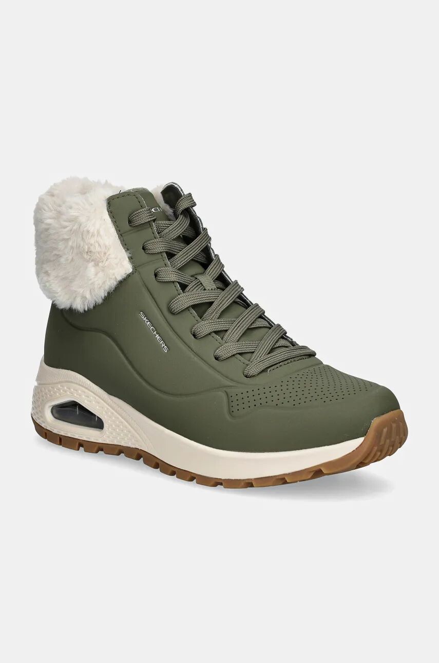 

Зимние ботинки Skechers, зеленый