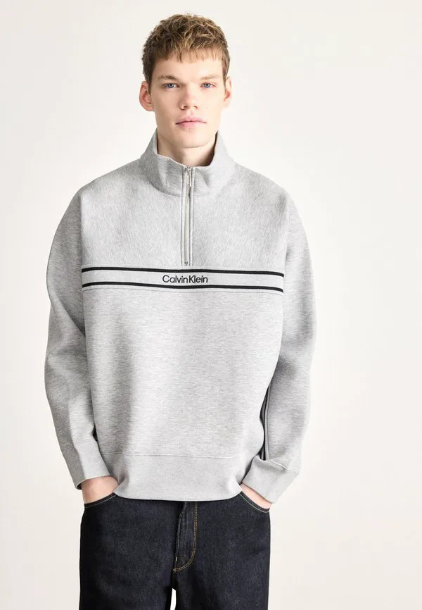 

Толстовка с разделительной полосой Calvin Klein Jeans, Heroic Grey Heather, Серый, Толстовка с разделительной полосой Calvin Klein Jeans, Heroic Grey Heather