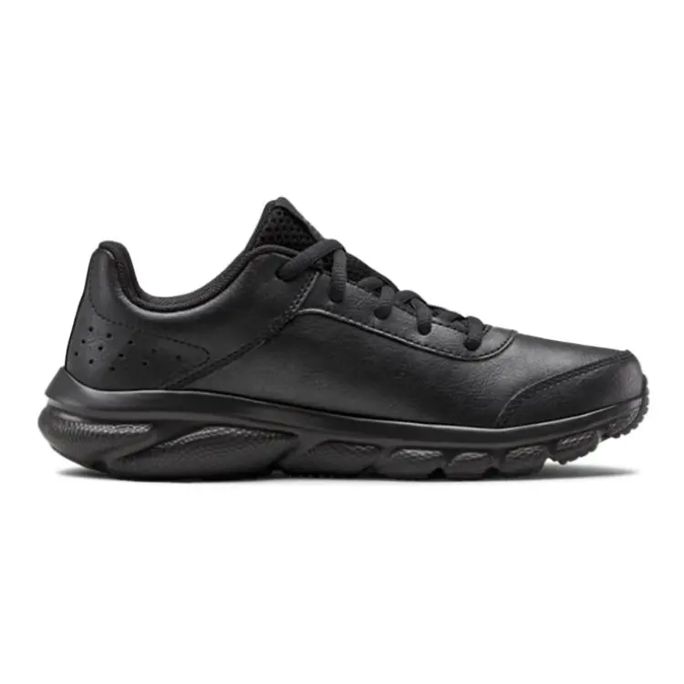 Кроссовки детские Assert GS Low-top черные Under Armour — фото 2
