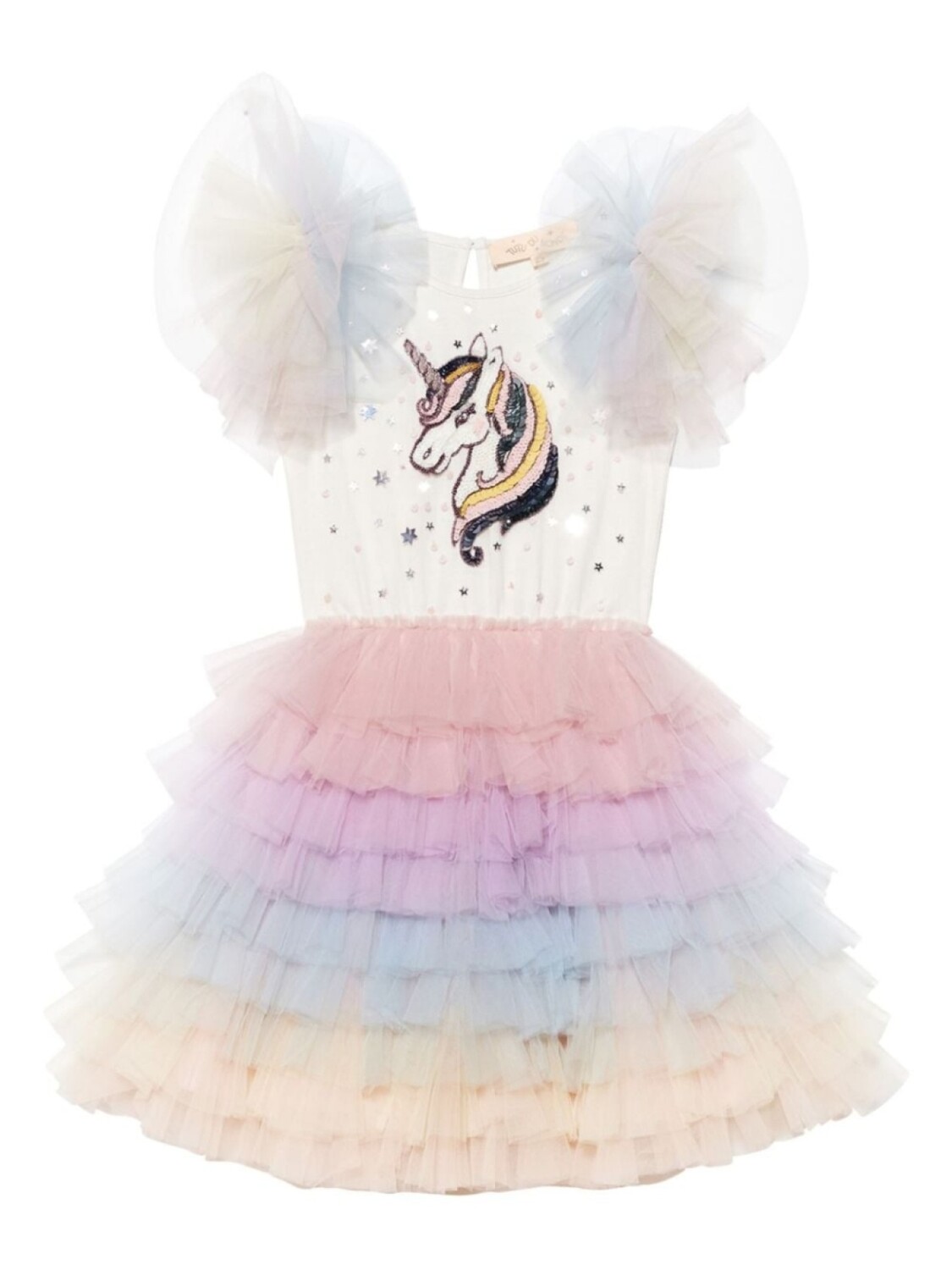 

Платье-пачка Unicorn Twinkle Tutu Du Monde, белый