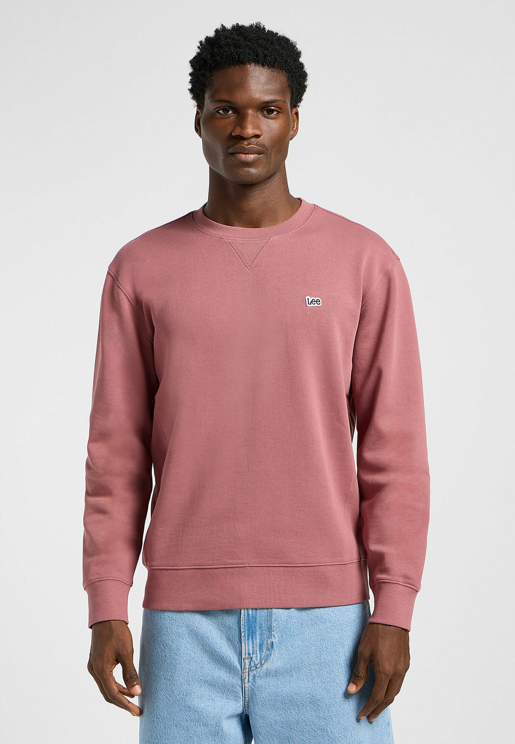 

Толстовка LONG SLEEVE PATCH CREW, светло-коричневый
