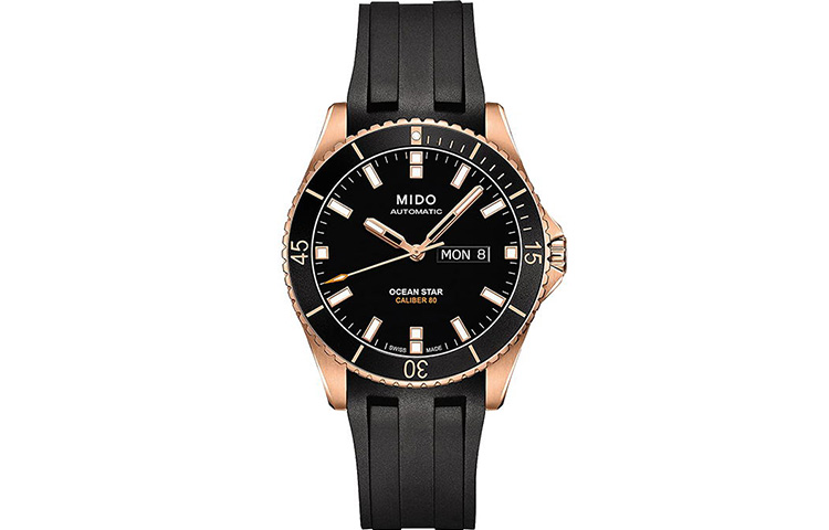 

MIDO Часы Men's Leader Submariner Watch, Black