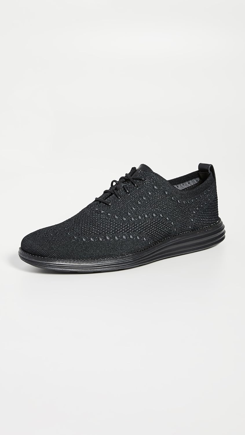 Мужские кроссовки Cole Haan Originalgrand Stitchlite Wingtip, черный — фото 3