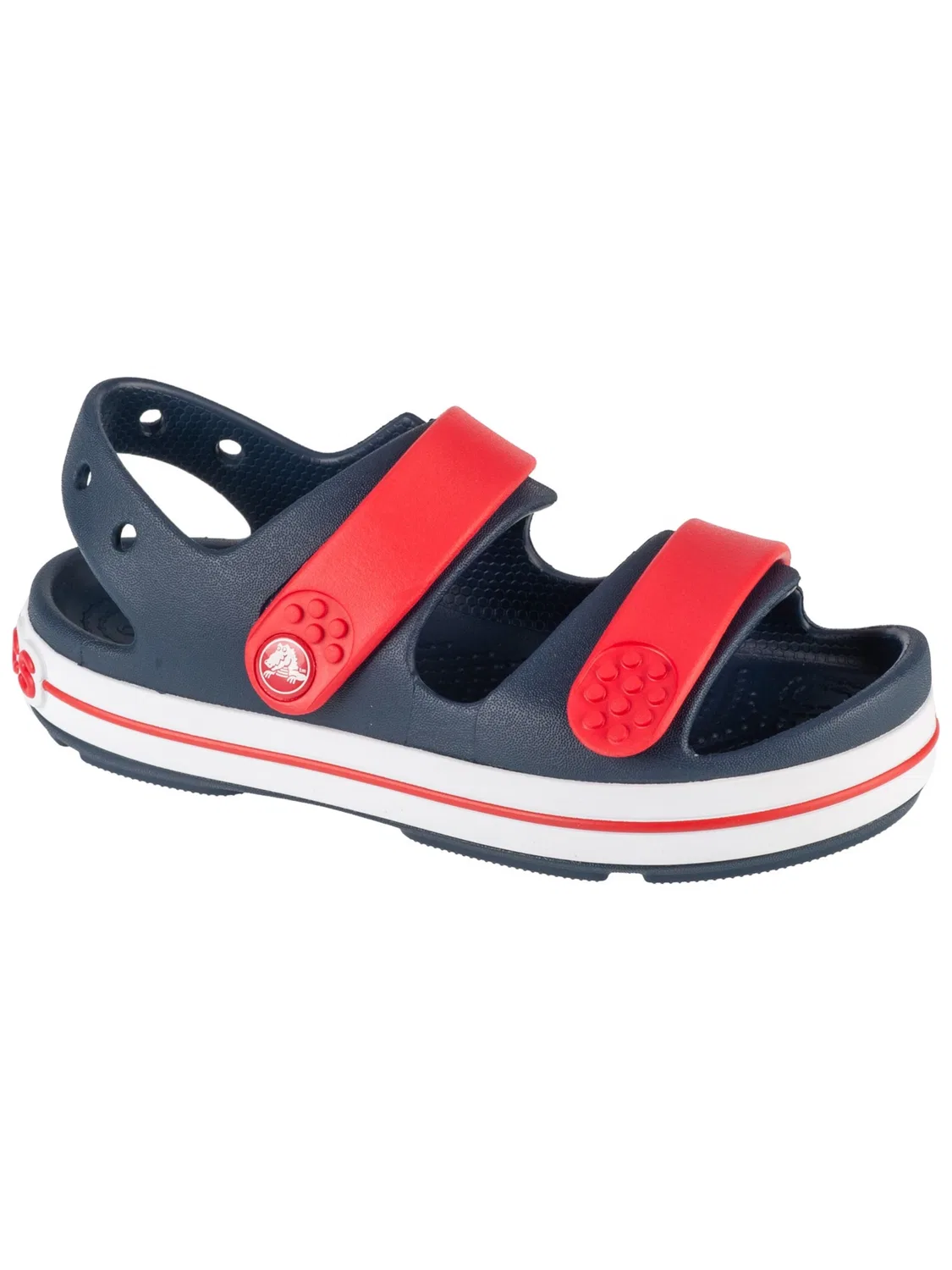 Сандалии Crocs Crocband Cruiser Sandal K темно-синего цвета