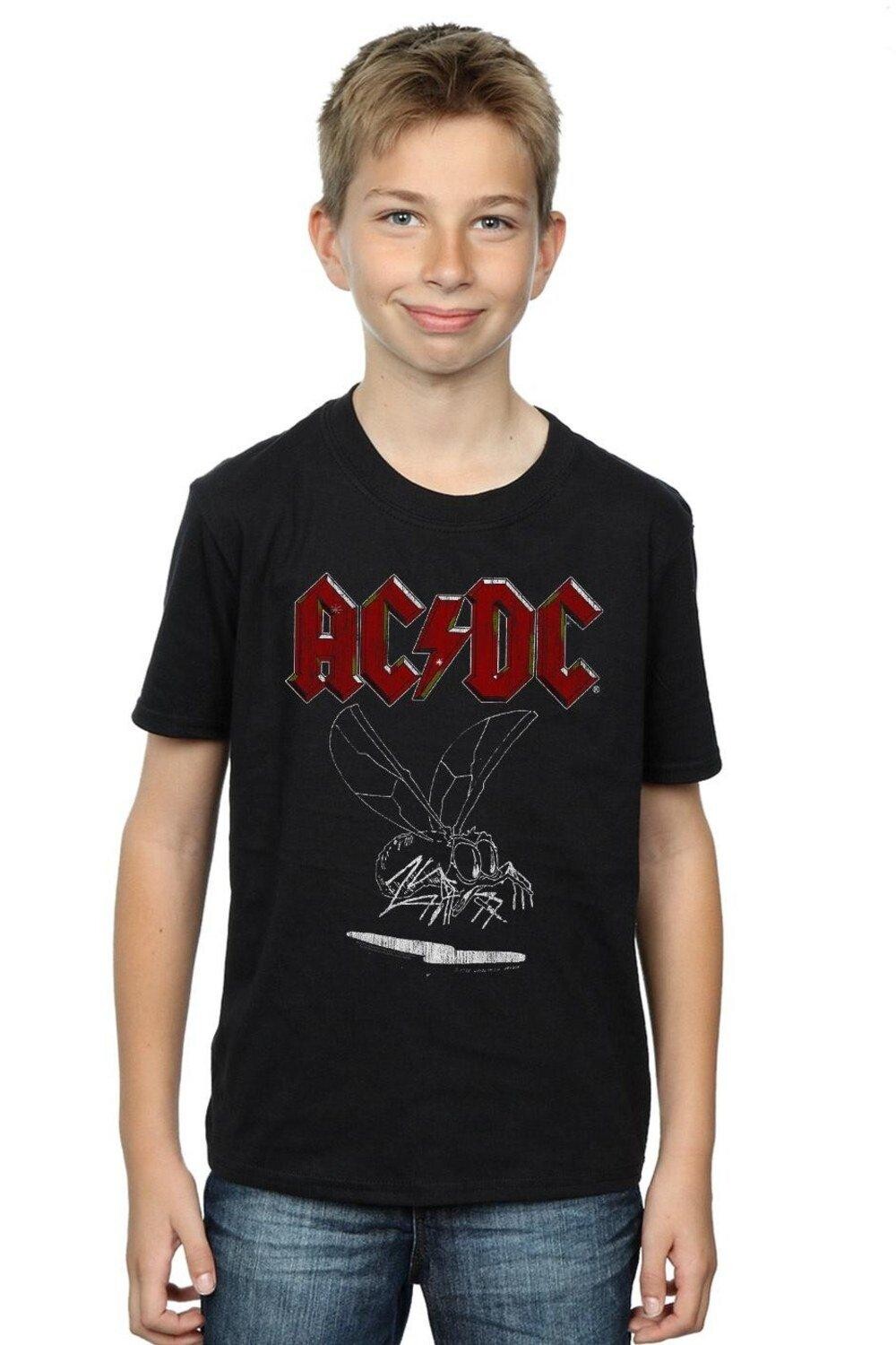 

Футболка Fly On The Wall 1985 года AC/DC, черный
