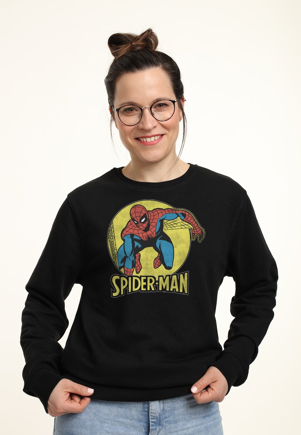 

Толстовка SPIDER-MAN CLASSIC SIMPLE SPIDEY Marvel, черный