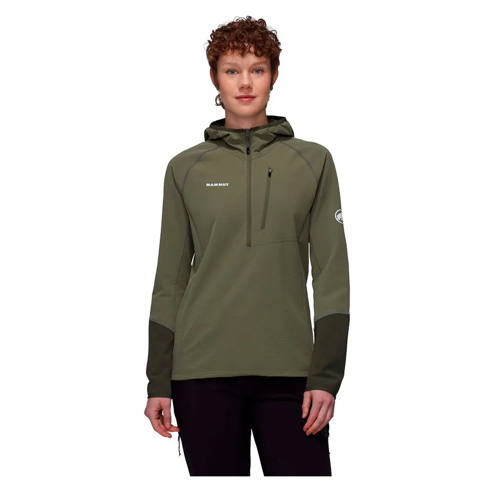 

Толстовка Mammut Madris Light half zip, зеленый