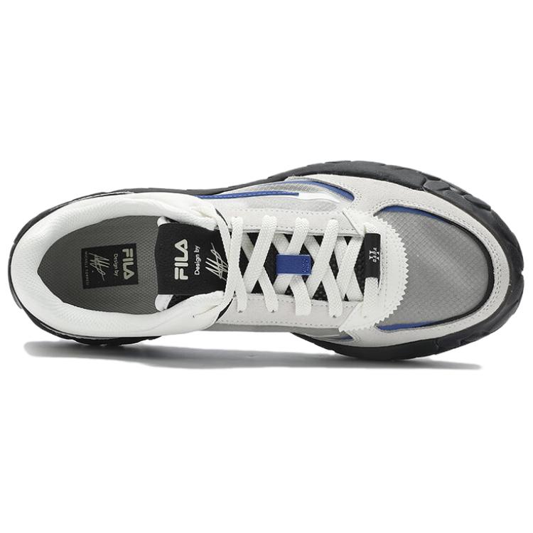 Футболка Gara Low Top Повседневные городские кроссовки для бега Мужские Белый Синий FILA, Снежный Голубой — фото 3