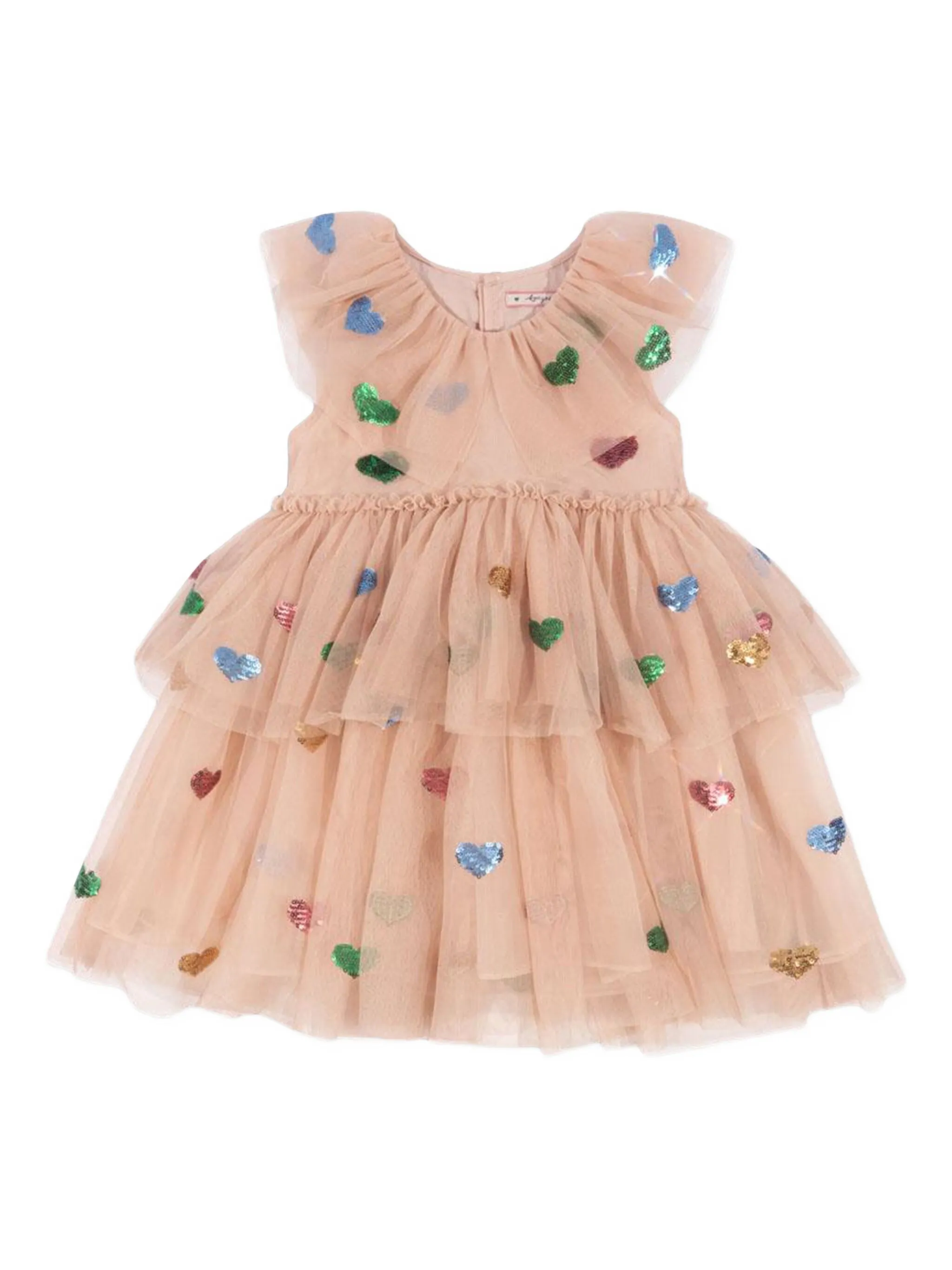 

Многослойное платье Yvonne из тюля Konges Sløjd, розовый