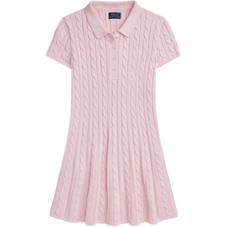 

Детская футболка с коротким рукавом FW24 Светло-розовая Polo Ralph Lauren