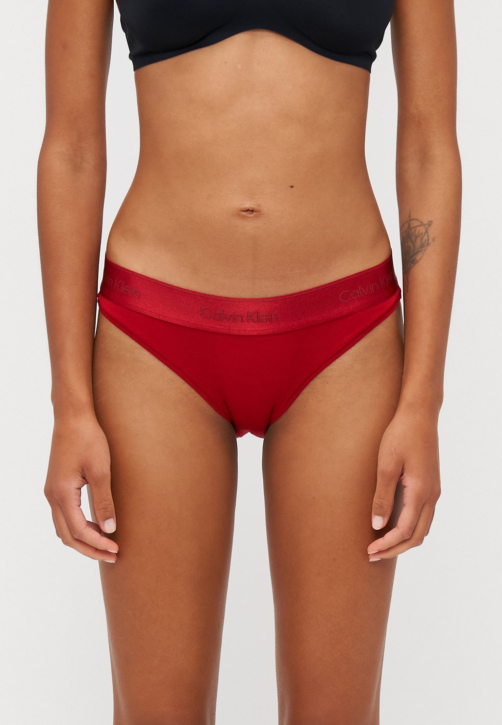 

Трусы MODERN HOLIDAYCOORDINATE BRIEF Calvin Klein Underwear, темно-красный