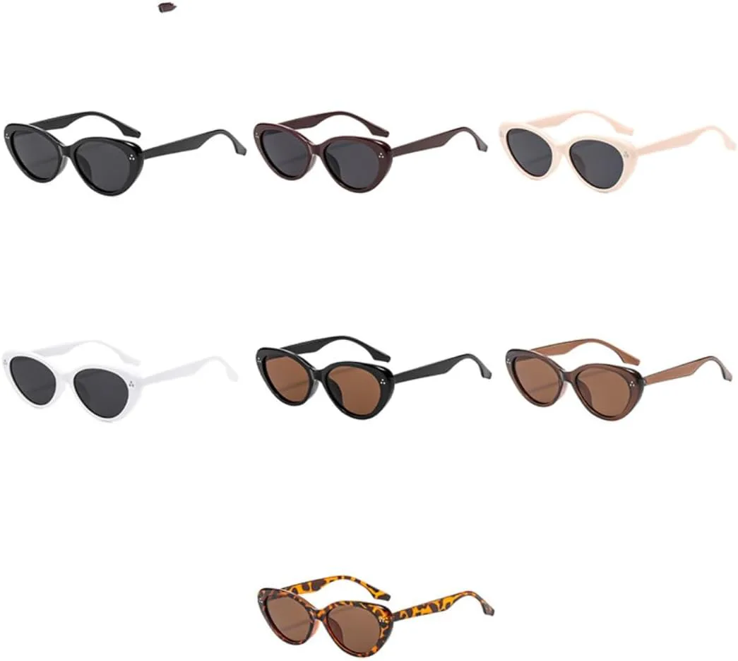 

Солнцезащитные очки с защитой UV400 | Цветные линзы "кошачий глаз" | Для женщин и мужчин, для занятий спортом на открытом воздухе и вождения DSVIGF, Tea Tea