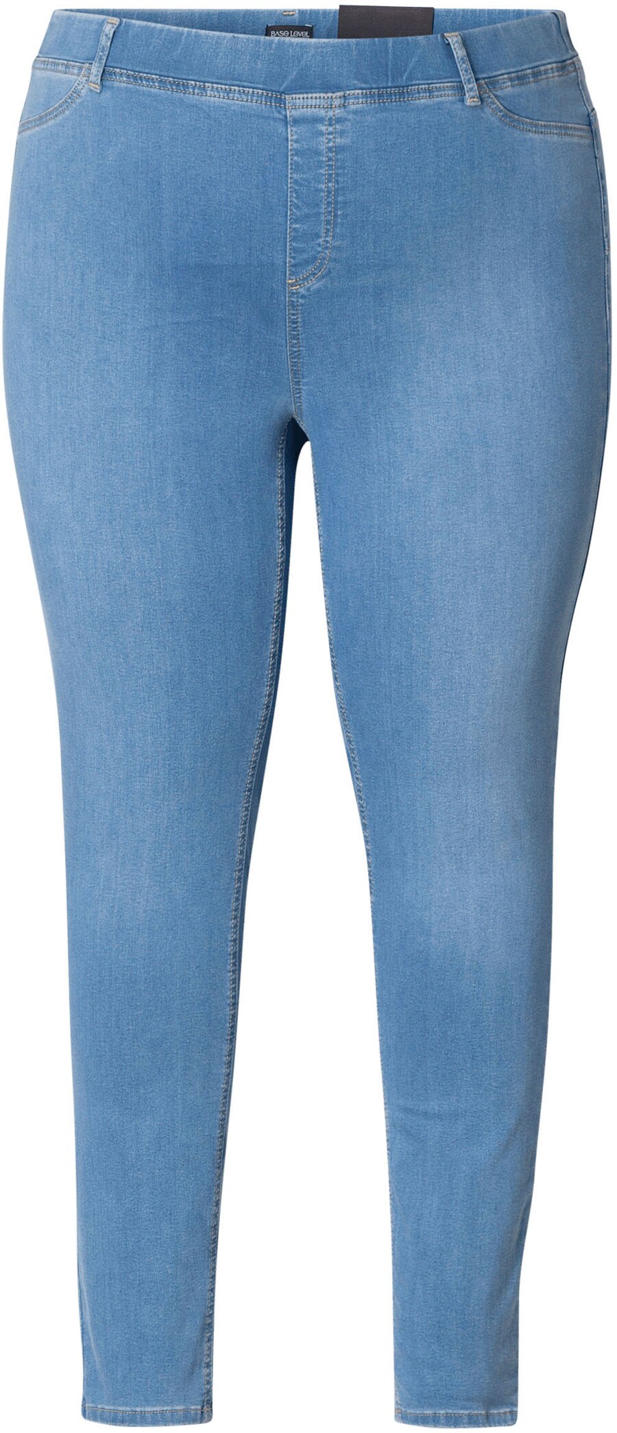 

Джеггинсы BASE LEVEL CURVY Slim fit Jeggings Tessa, синий деним