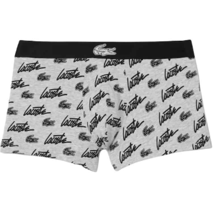 Боксеры мужские 1 пара Gray LACOSTE, серый