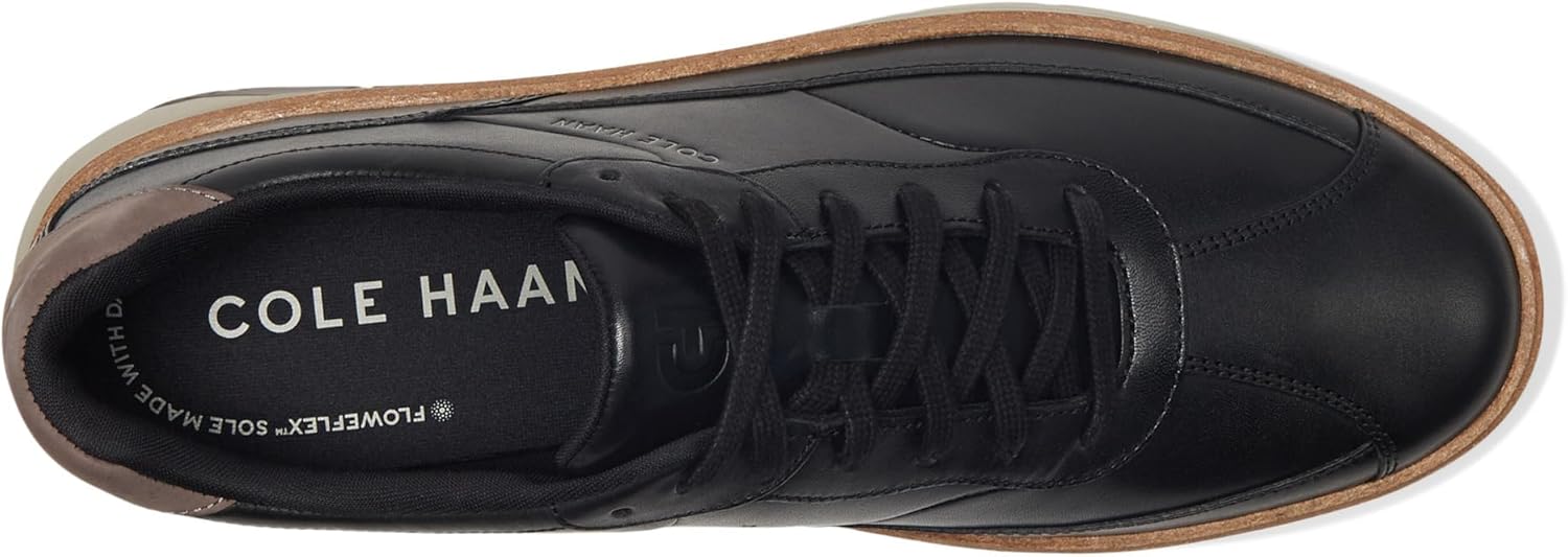 Мужские кроссовки Cole Haan Grandpro Featherarc с зауженным носком, черный — фото 2