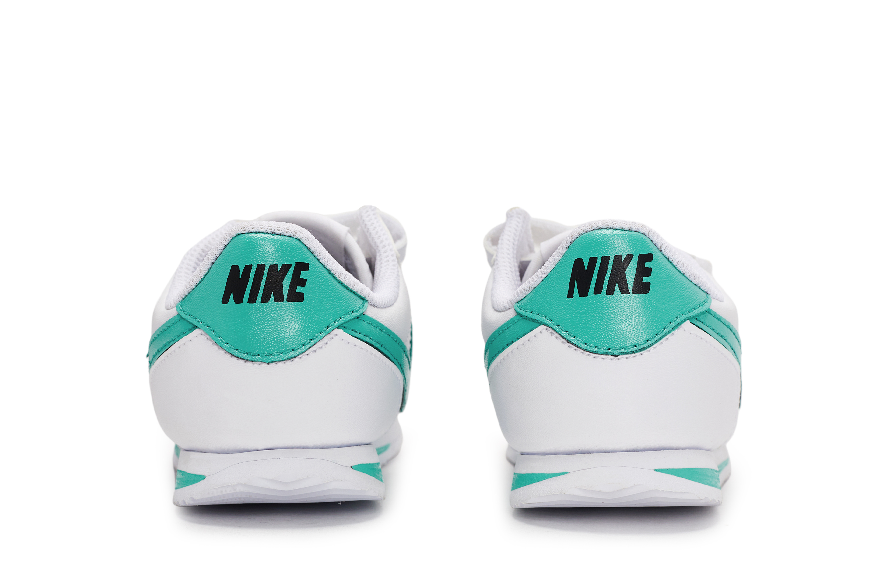 Кроссовки Cortez Basic SL Basic Sl с противоскользящей амортизацией и низким верхом для детей и малышей Nike, белый — фото 4