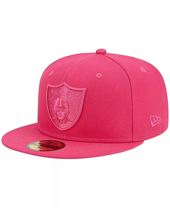 

Мужская розовая приталенная шляпа Las Vegas Raiders Color Pack 59FIFTY New Era, розовый