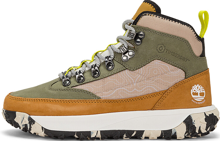 

Кроссовки женские среднего размера коричневые/коричневые Timberland