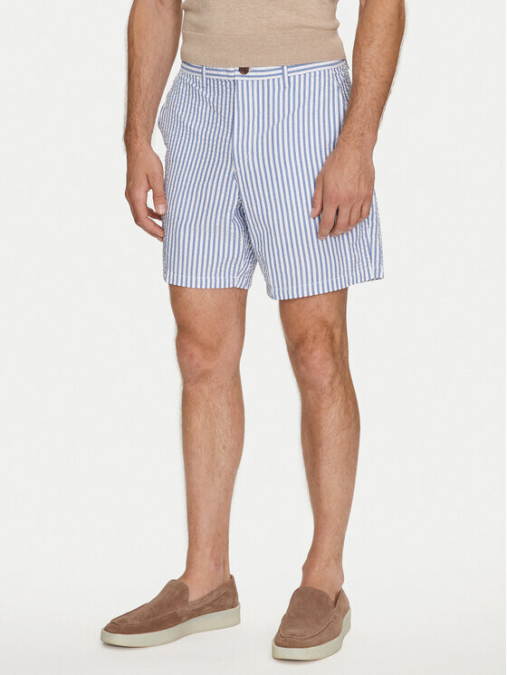 

Тканевые шорты regular fit Gap, синий