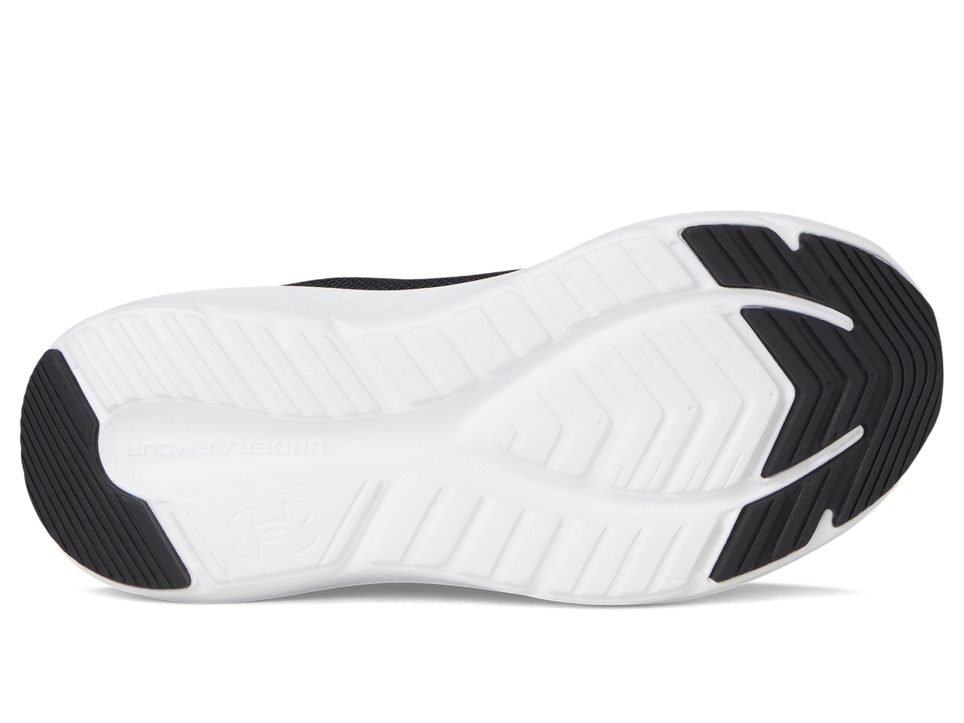 Кроссовки Under Armour Kids Pursuit 4, Black/Black/WhiteSee Less — фото 3