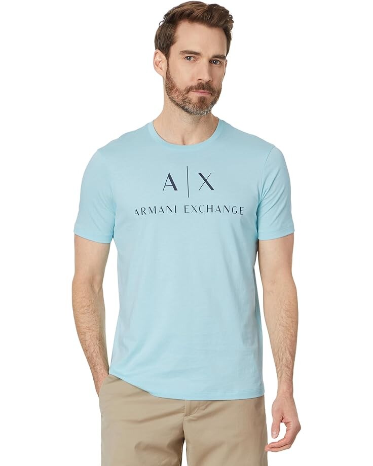 

Футболка Armani Exchange Logo Printed, цвет Plume