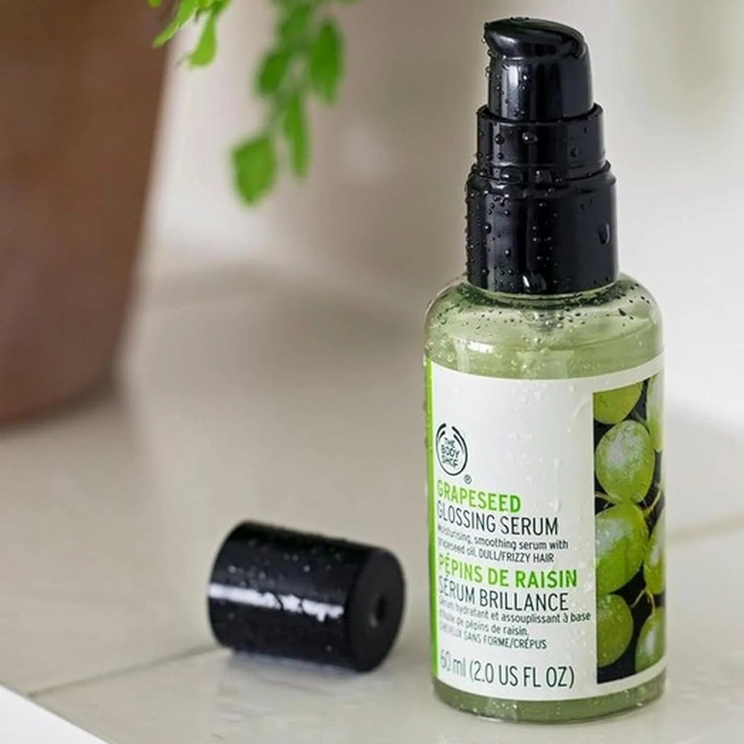 Сыворотка для блеска волос «Grapeseed Glossing Serum» от The Body Shop, 75 мл The Body Shop — фото 2