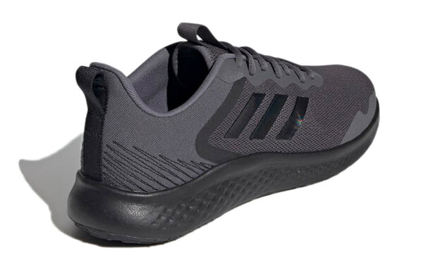 Кроссовки adidas Fluidstreet 'Gray Black', серый — фото 4
