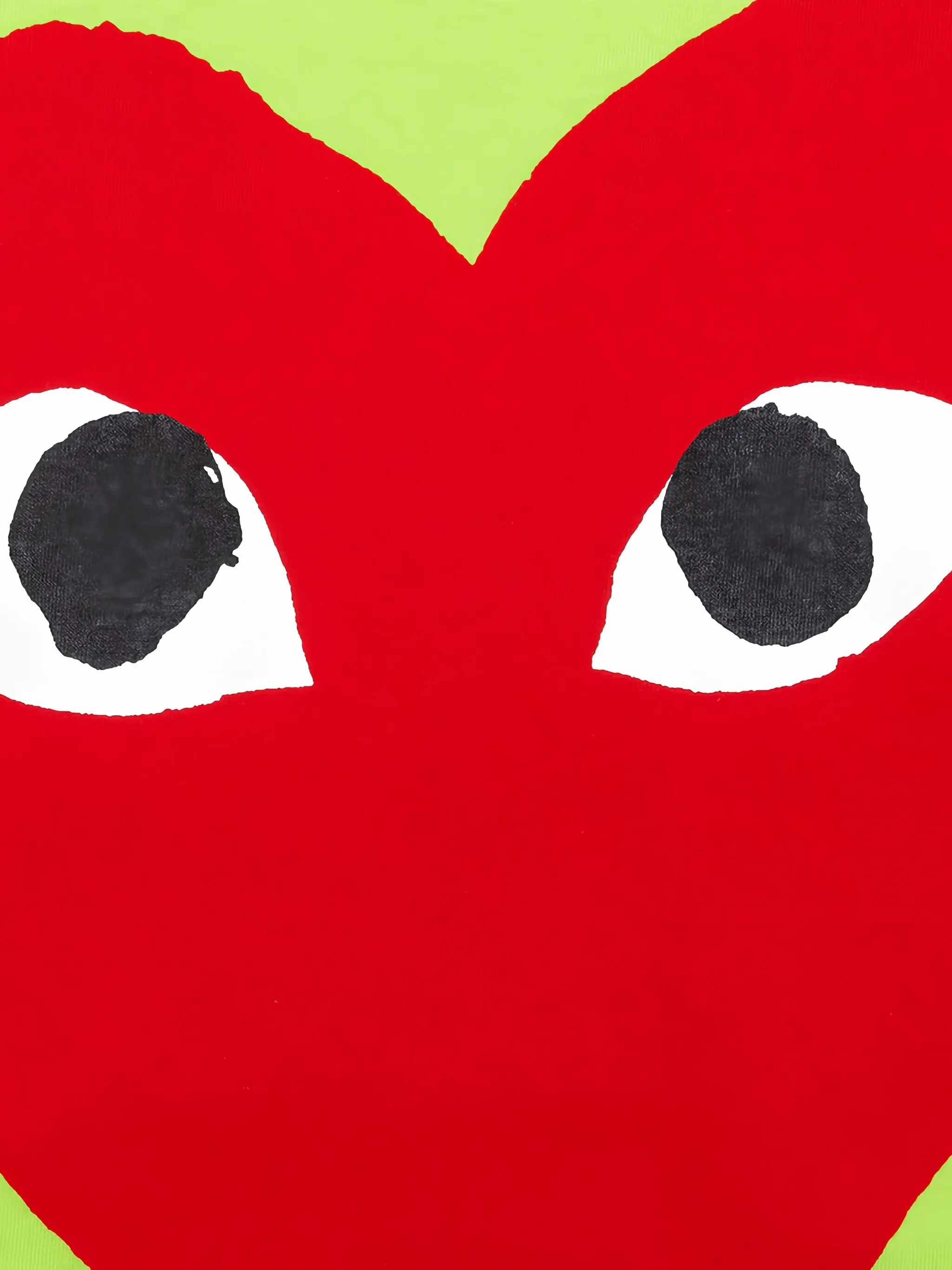 Базовая футболка Comme Des Garçons Play, зеленый — фото 3