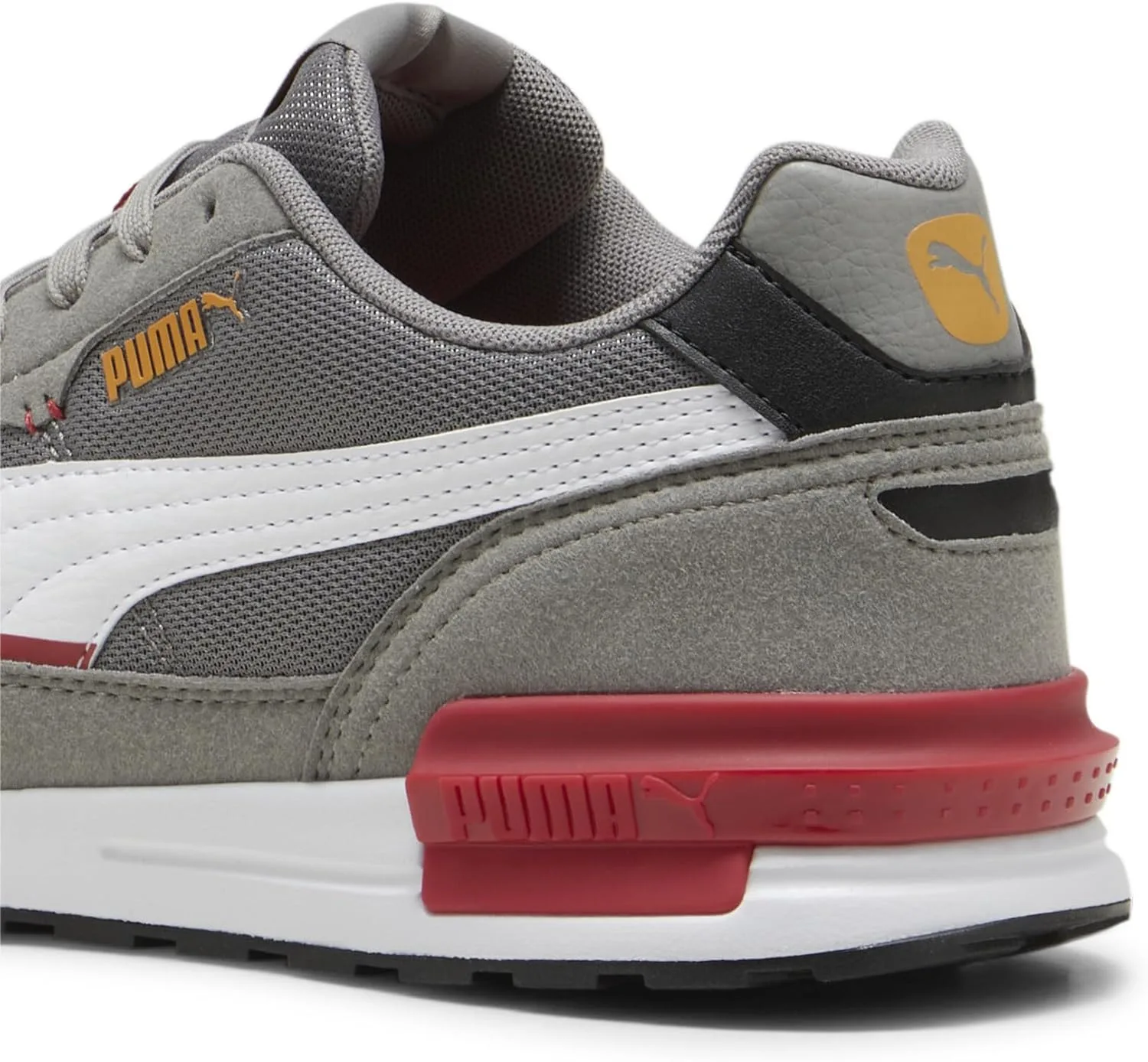 Кроссовки PUMA Graviton унисекс, белый/красный — фото 3