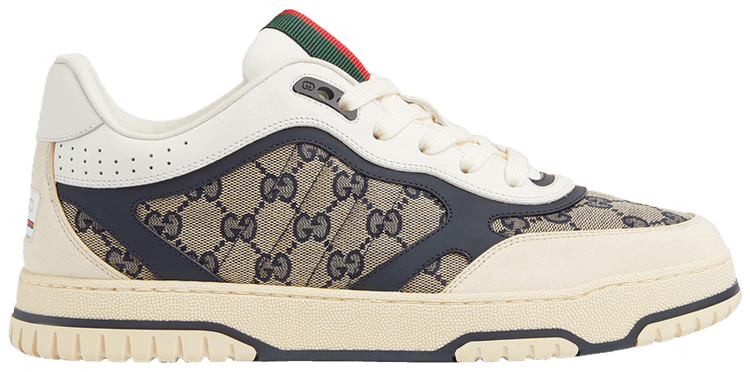 

Кроссовки Gucci Re-Web Sneaker 'GG Canvas - Beige Ivory Blue', кремовый