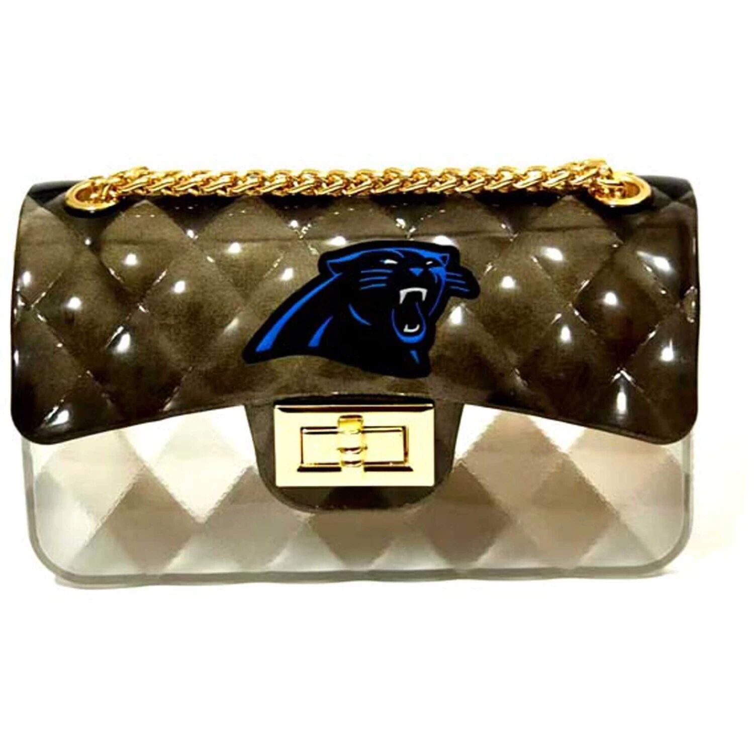 

Кошелек через плечо Cuce Carolina Panthers Jelly