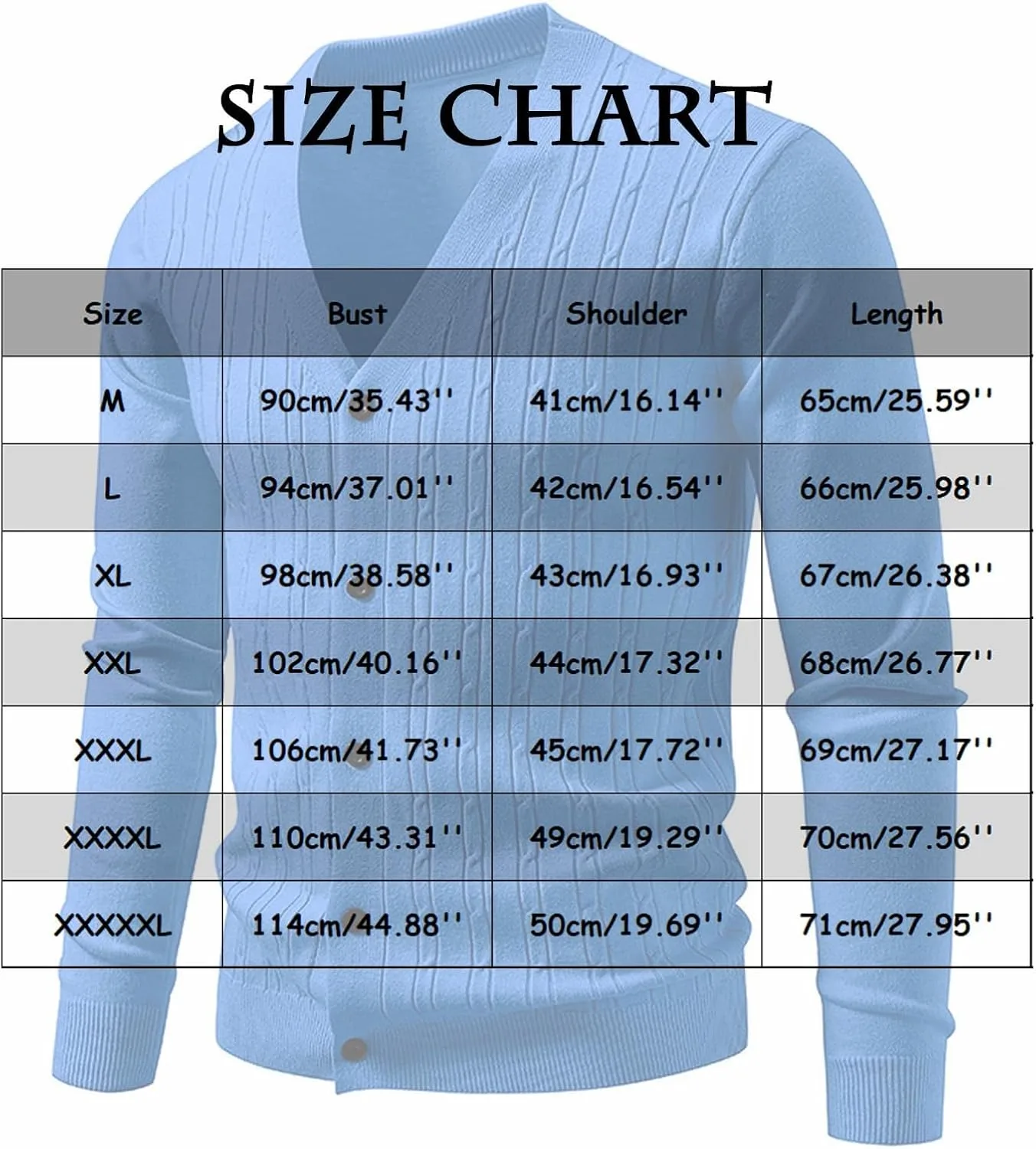 Кардиган мужской V-образный вырез на пуговицах, длинный рукав, slim fit — фото 2