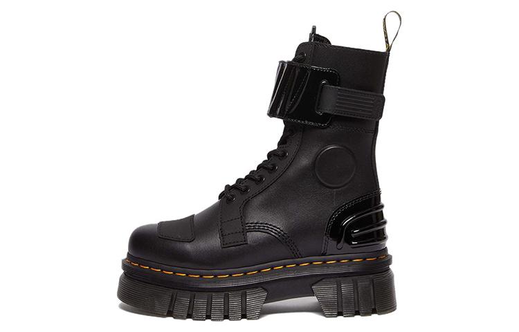 Мужские ботинки Dr.Martens Audrick Alternative кожаные на платформе, черный — фото 2