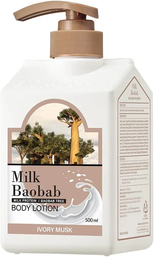 Лосьон для тела Milk Baobab с ароматом Ivory Musk 500 мл