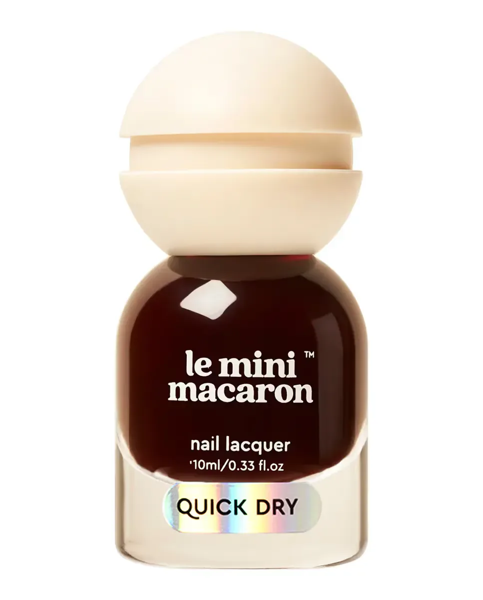 Быстросохнущий Лак для Ногтей Le Mini Macaron, Cassis