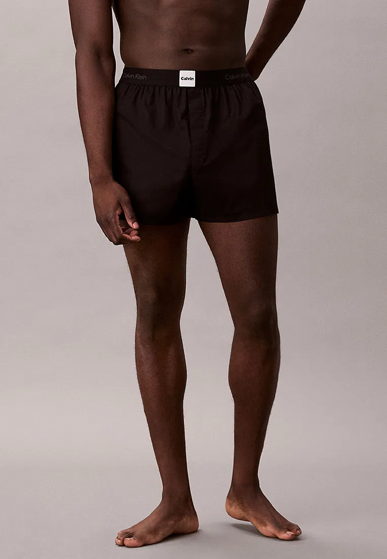 Трусы боксеры, slim fit, Calvin Klein, черный